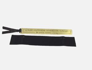 Vtg GOLDEN RULES Brass Plated Inspirational Bookmarks‎ Dicksons 1 Th 5:16